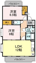 サンハイムマンションの物件間取画像